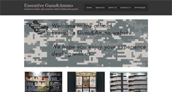 Desktop Screenshot of executivegunsandammo.com